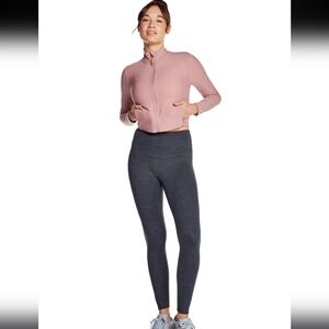 KYODAN | Women's Black Heather High-Waisted Brushed Interior Warm Leggings